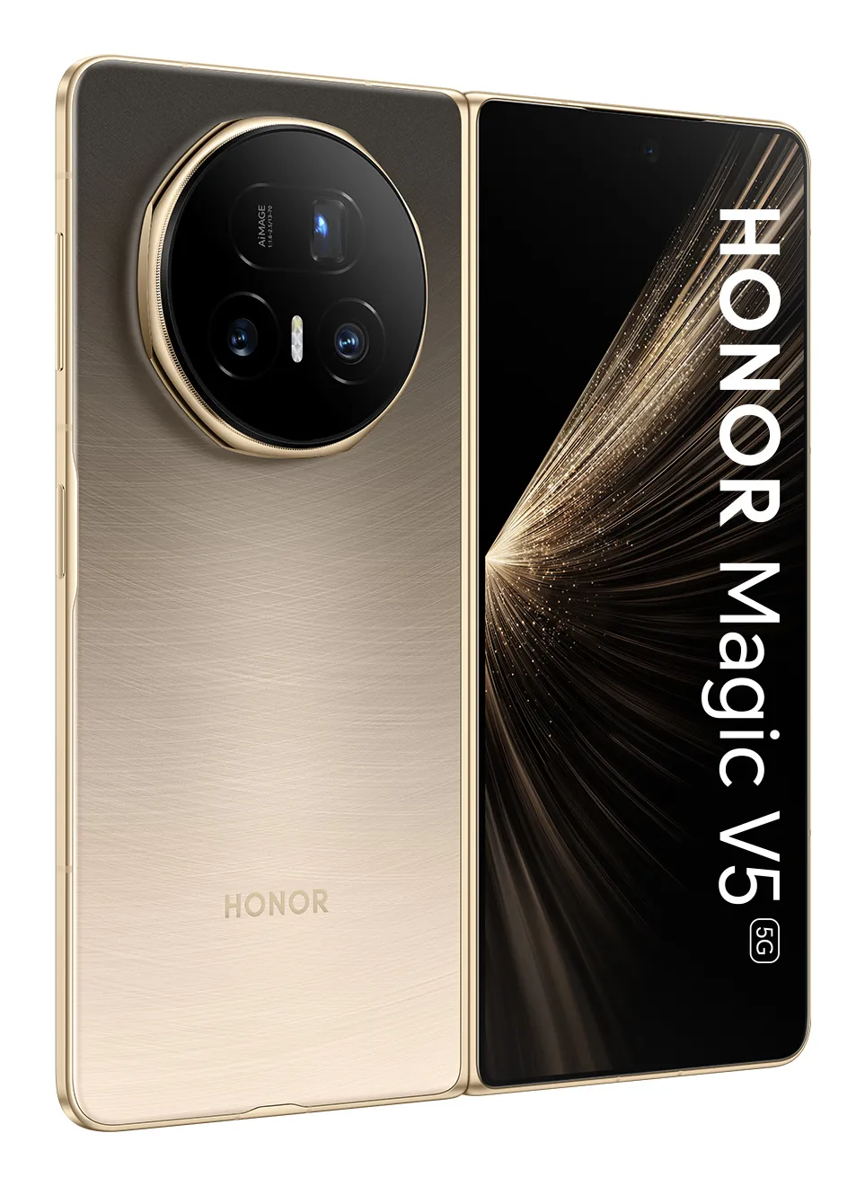 Honor Magic V5 512Gt / 16Gt - Android-puhelin, Dawn Gold