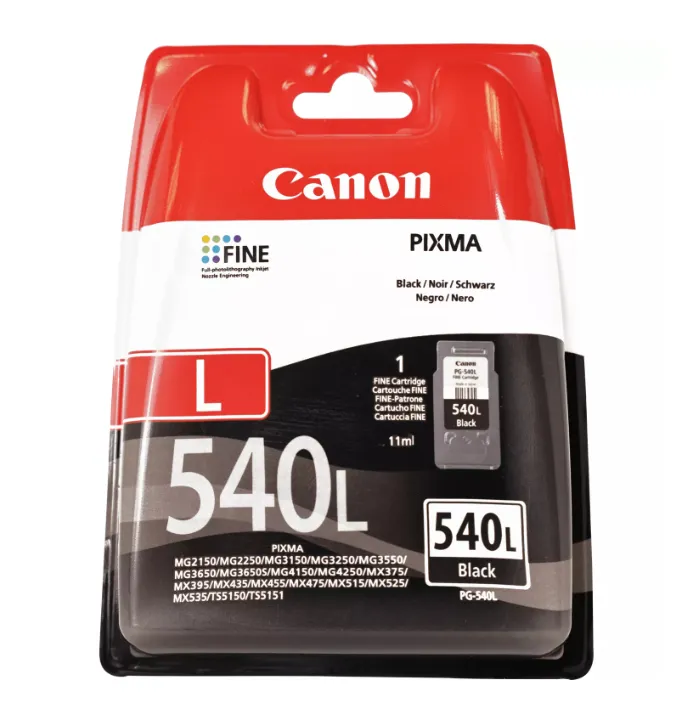 Canon PG-540L L -mustekasetti, 11 ml, musta