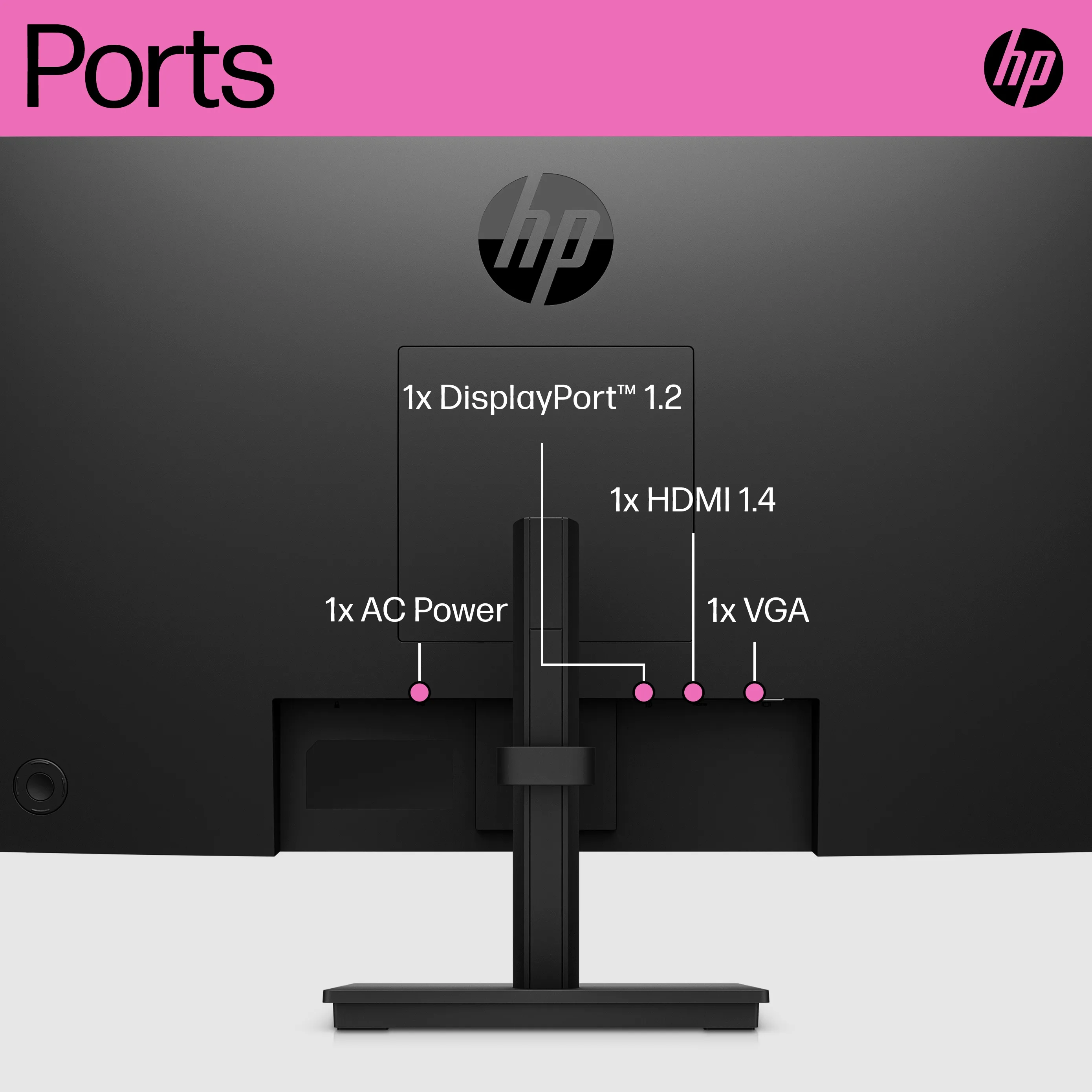 HP 24&quot; P24h G5 Full HD, IPS - monitor