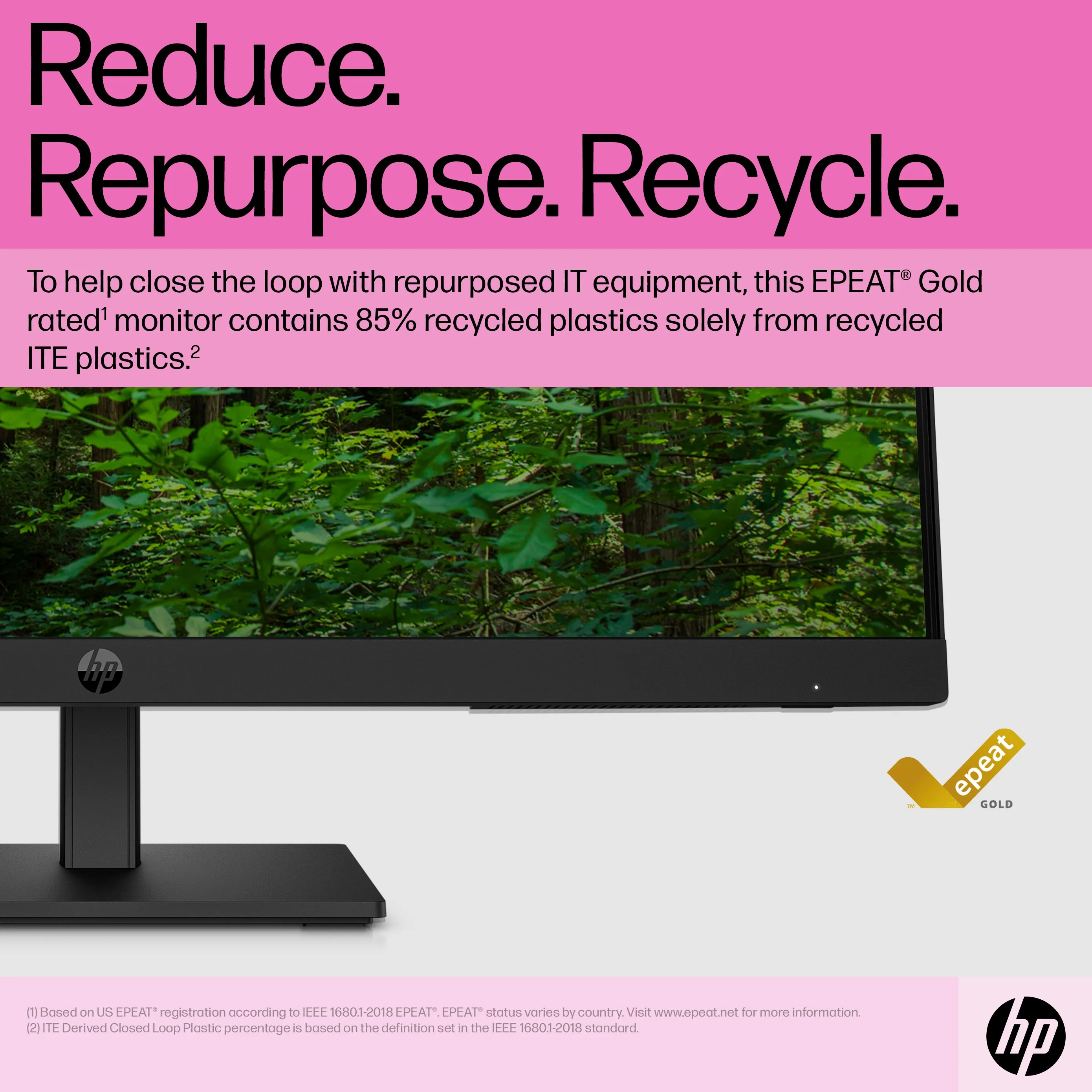 HP 24" P24h G5 Full HD, IPS - monitor