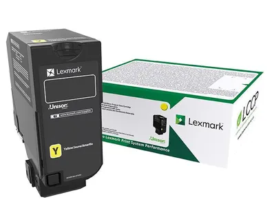 Lexmark 75B20Y0 lasertoner, gul