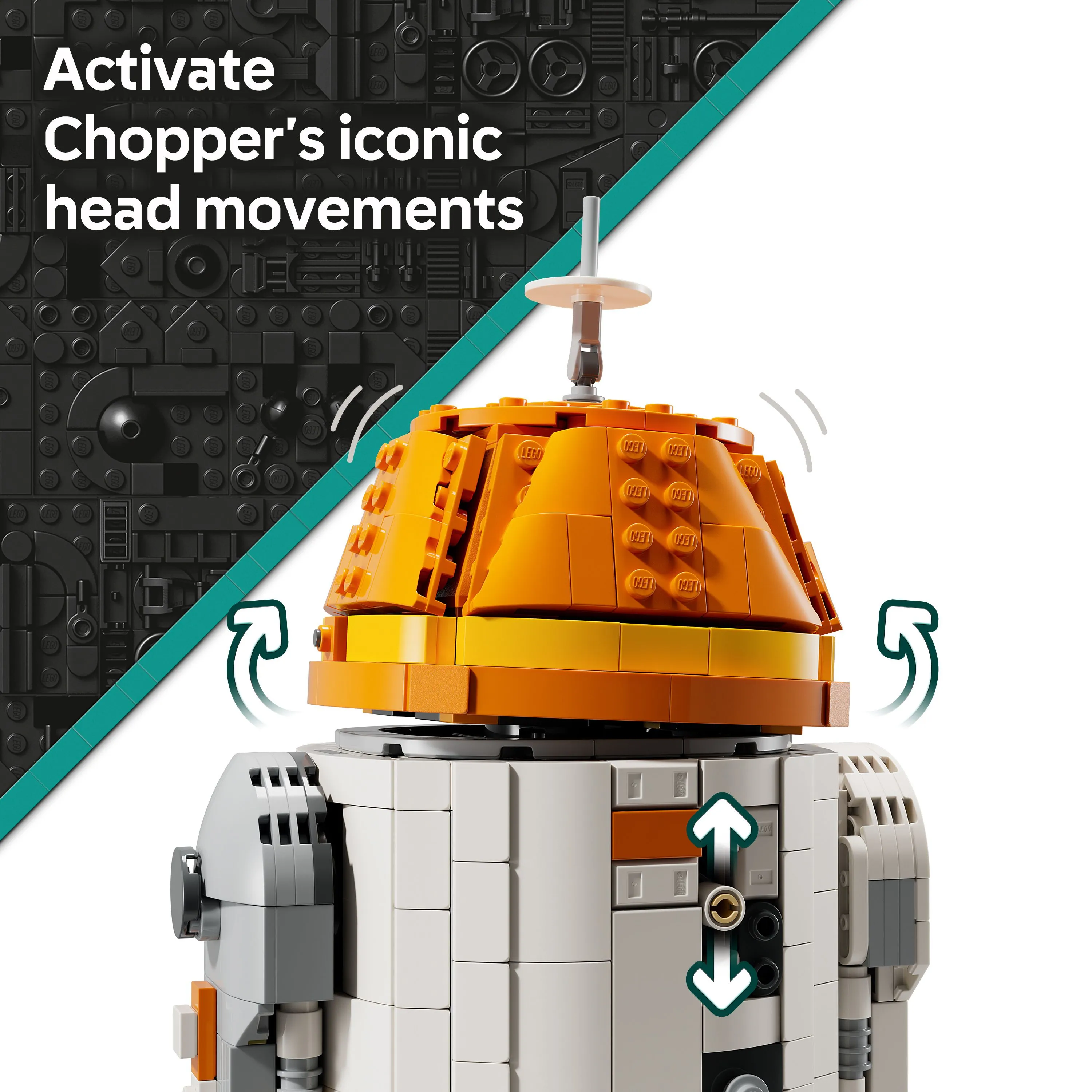 LEGO Star Wars Astromekaanikkodroidi Chopper (C1-10P) 75416