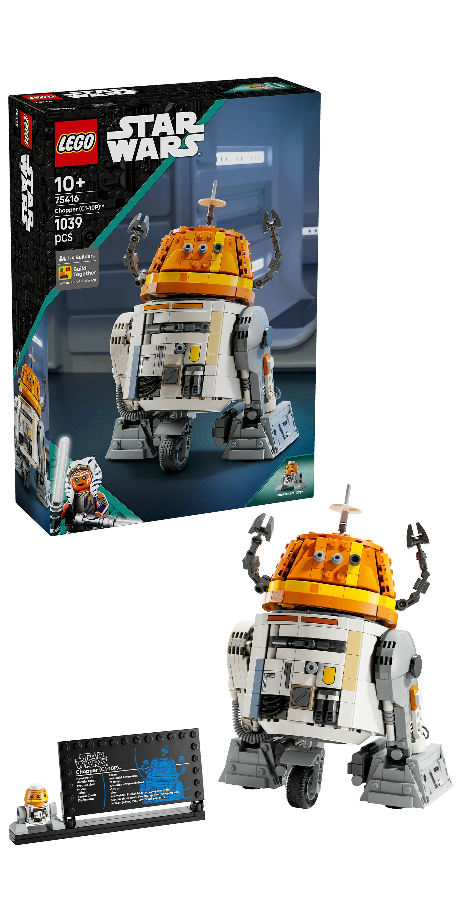 LEGO Star Wars Astromekaanikkodroidi Chopper (C1-10P) 75416