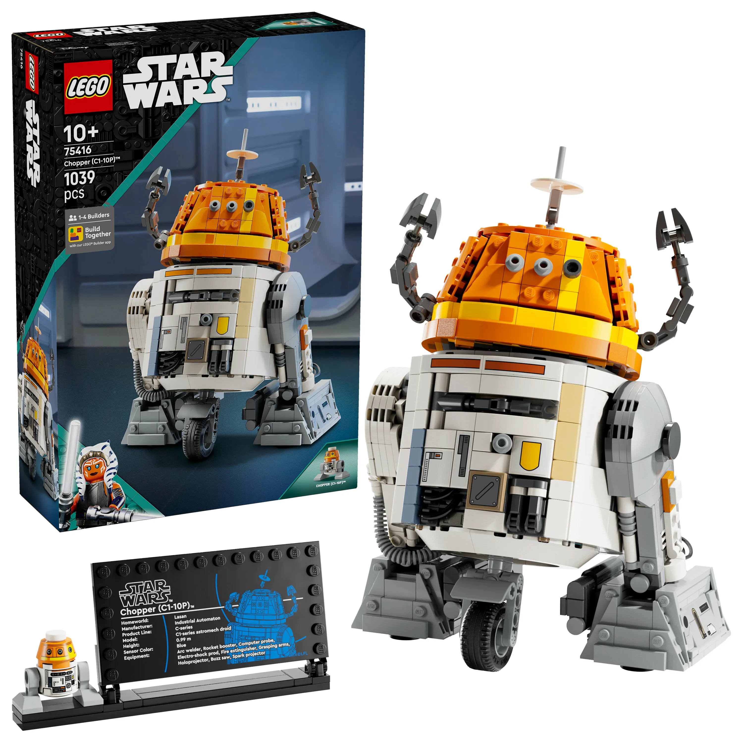 LEGO Star Wars Astromekaanikkodroidi Chopper (C1-10P) 75416