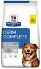 Hill's Prescription Diet Derm Complete, Torrfoder f&ouml;r hund, Adult, 12 kg