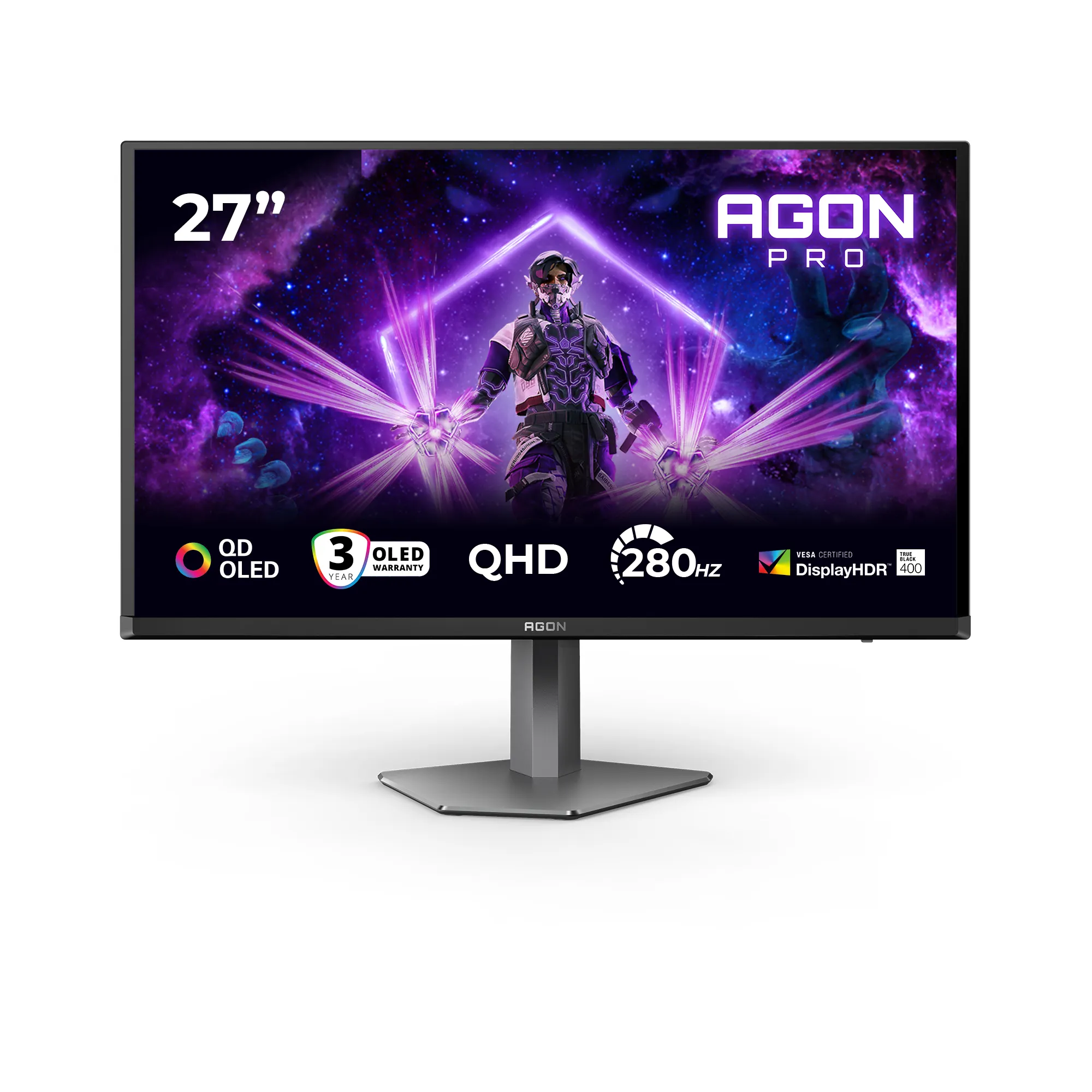 AOC AGON PRO AG276QZD2 27" QHD, QD-OLED, 240Hz Gaming Monitor