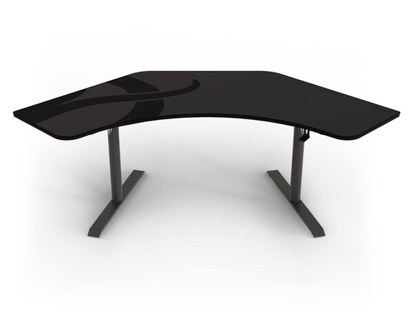 Arozzi Arena Angelo - gaming desk, gun metal