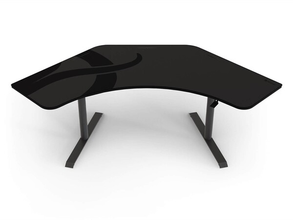 Arozzi Arena Angelo - gaming desk, gun metal