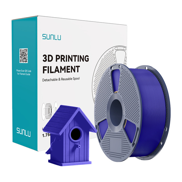 SUNLU ASA 1.75 mm, 1 kg -3D-tulostusfilamentti, Klein Blue