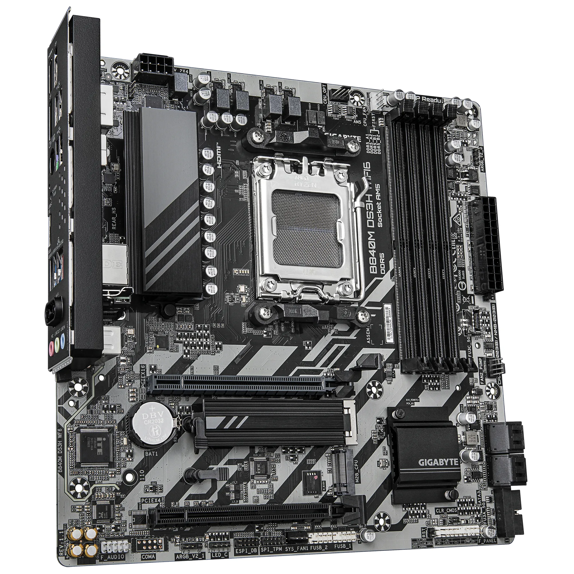 Gigabyte B840M DS3H WiFi 6 AM5 mATX Motherboard Gigabyte B840M DS3H WiFi 6 AM5 mATX Motherboard