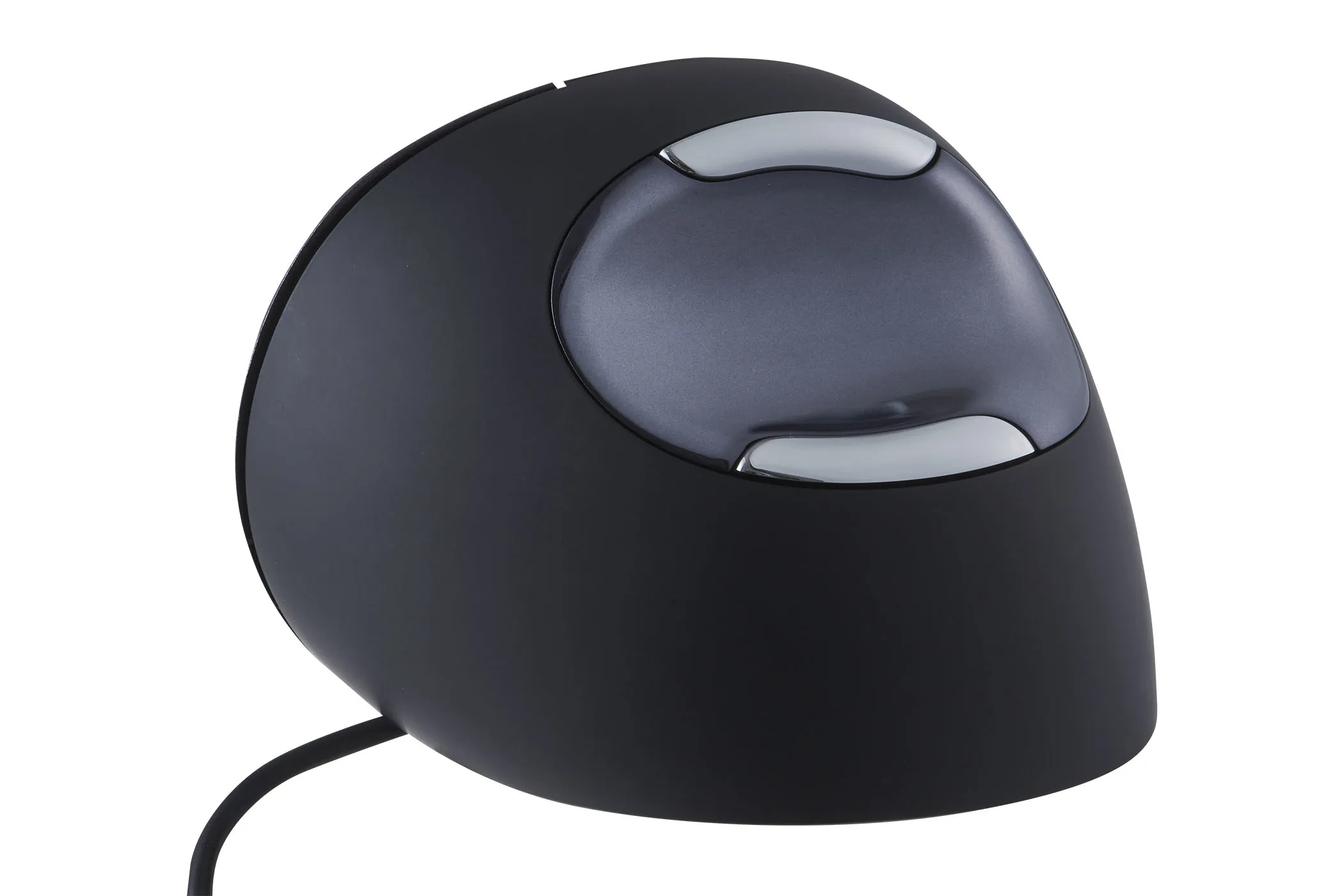 Evoluent VerticalMouse D Large Wired Ergonomic Mouse, Black