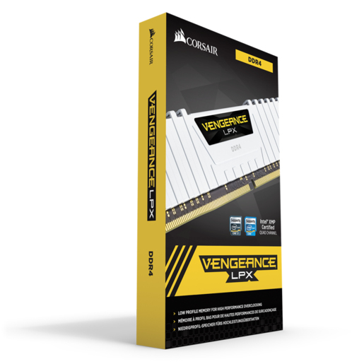Corsair 32GB (4x8GB) Vengeance LPX, DDR4 3200MHz - White