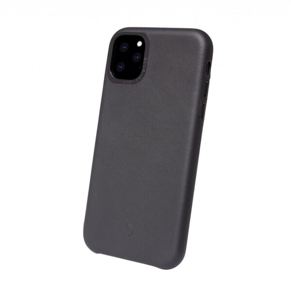 Decoded - Leather Backcover for iPhone 11 Pro Max Black