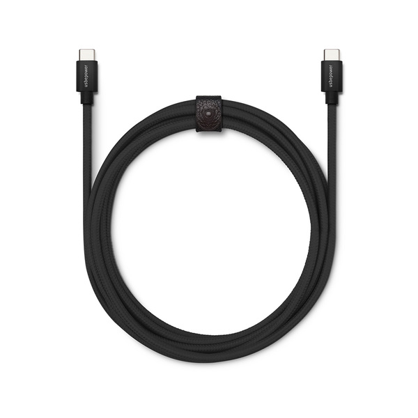 Usbepower XXL USB-C - USB-C - cable, 2m, Black Usbepower XXL USB-C - USB-C - cable, 2m, Black