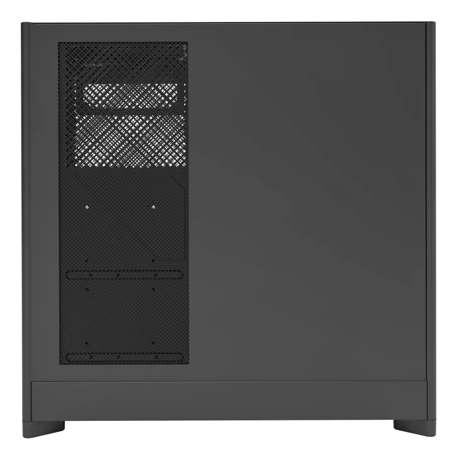 Montech HS02 Pro, 5 Pre-installed fans - midi case with window, Black