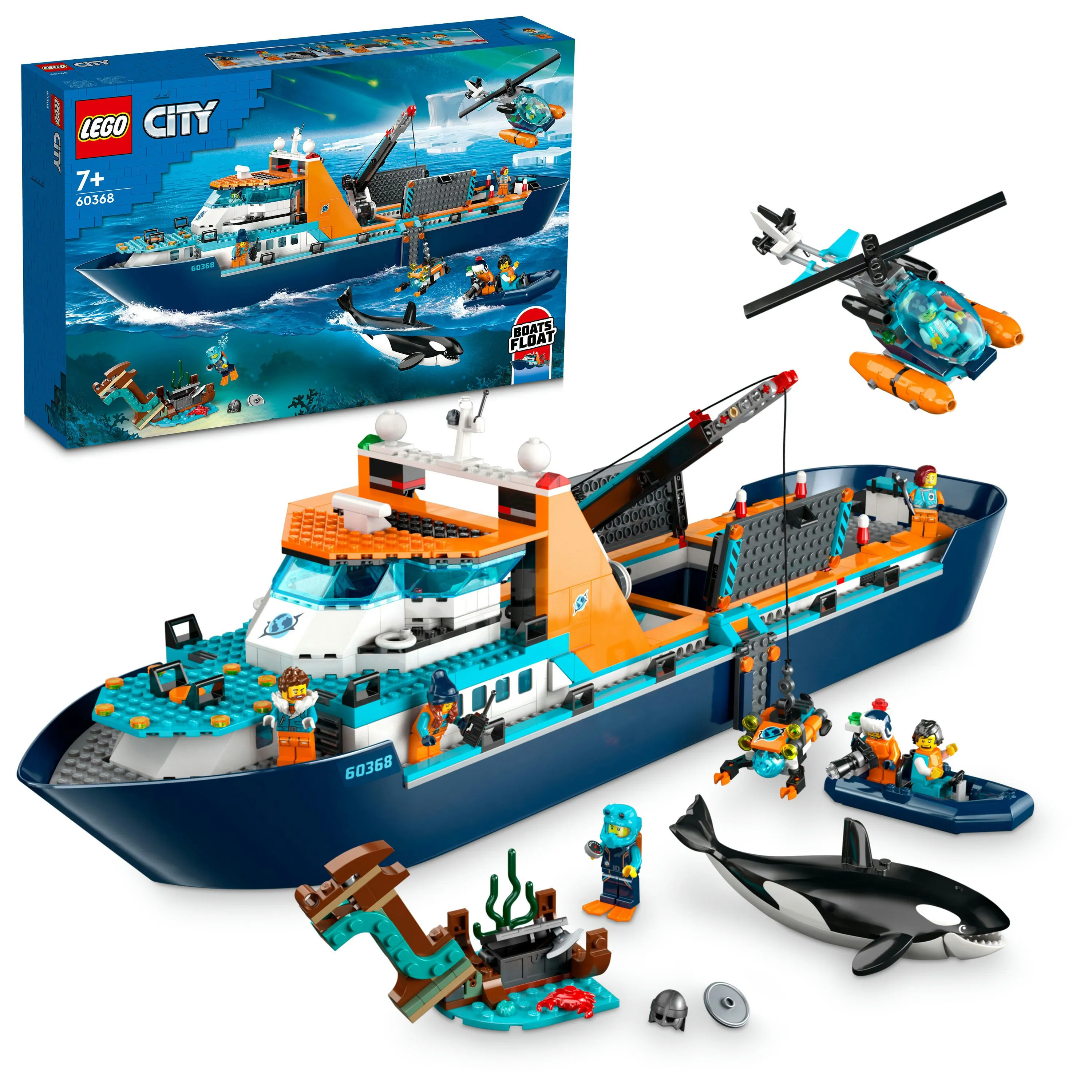 LEGO City Arktiskt utforskarfartyg 60368