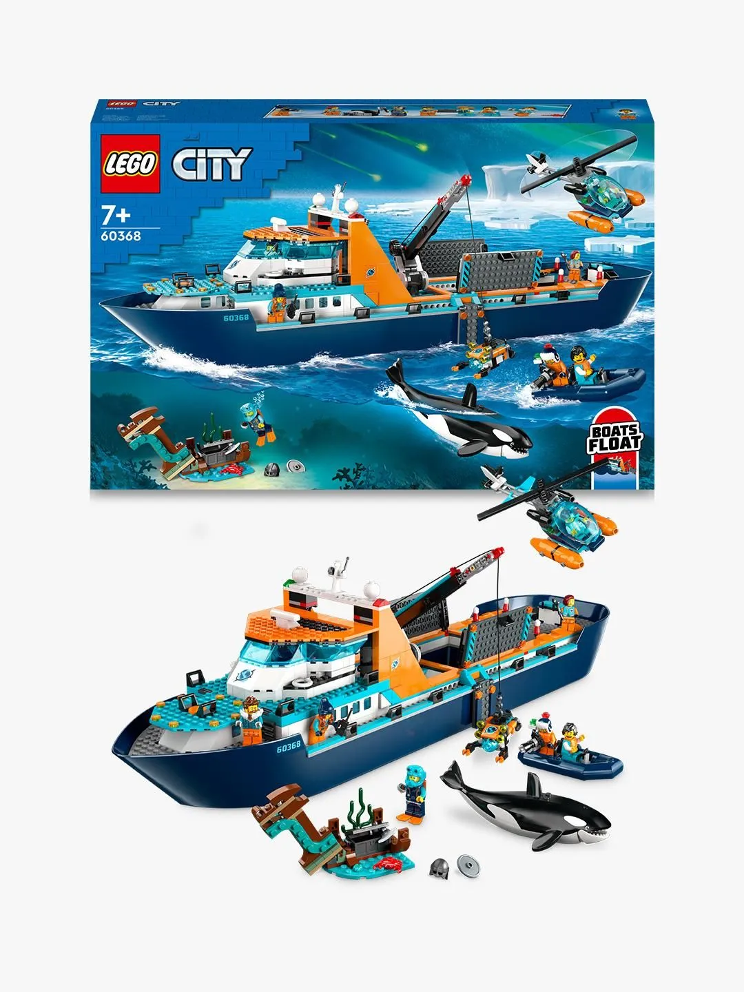 LEGO City Arktiskt utforskarfartyg 60368