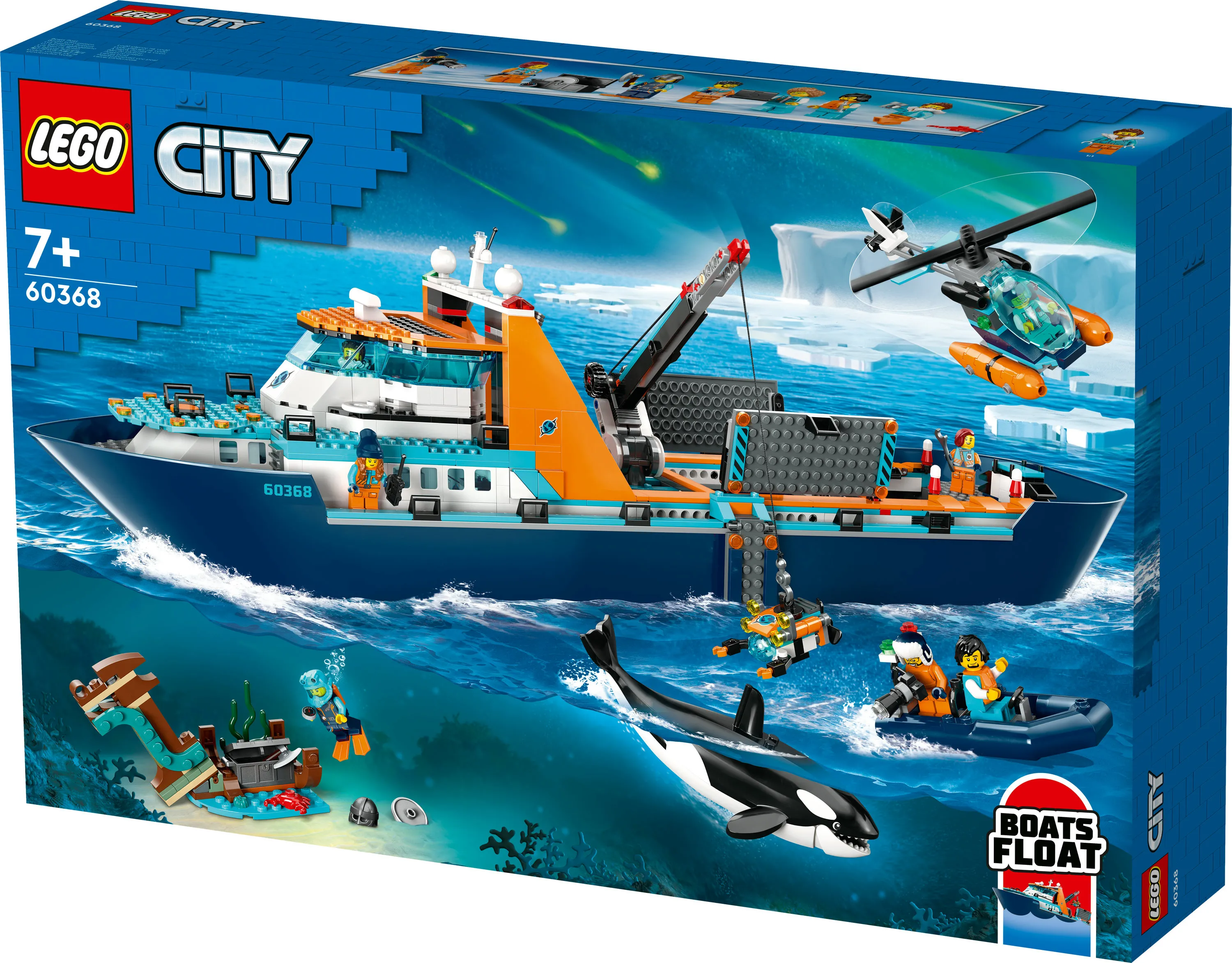 LEGO City Arktiskt utforskarfartyg 60368