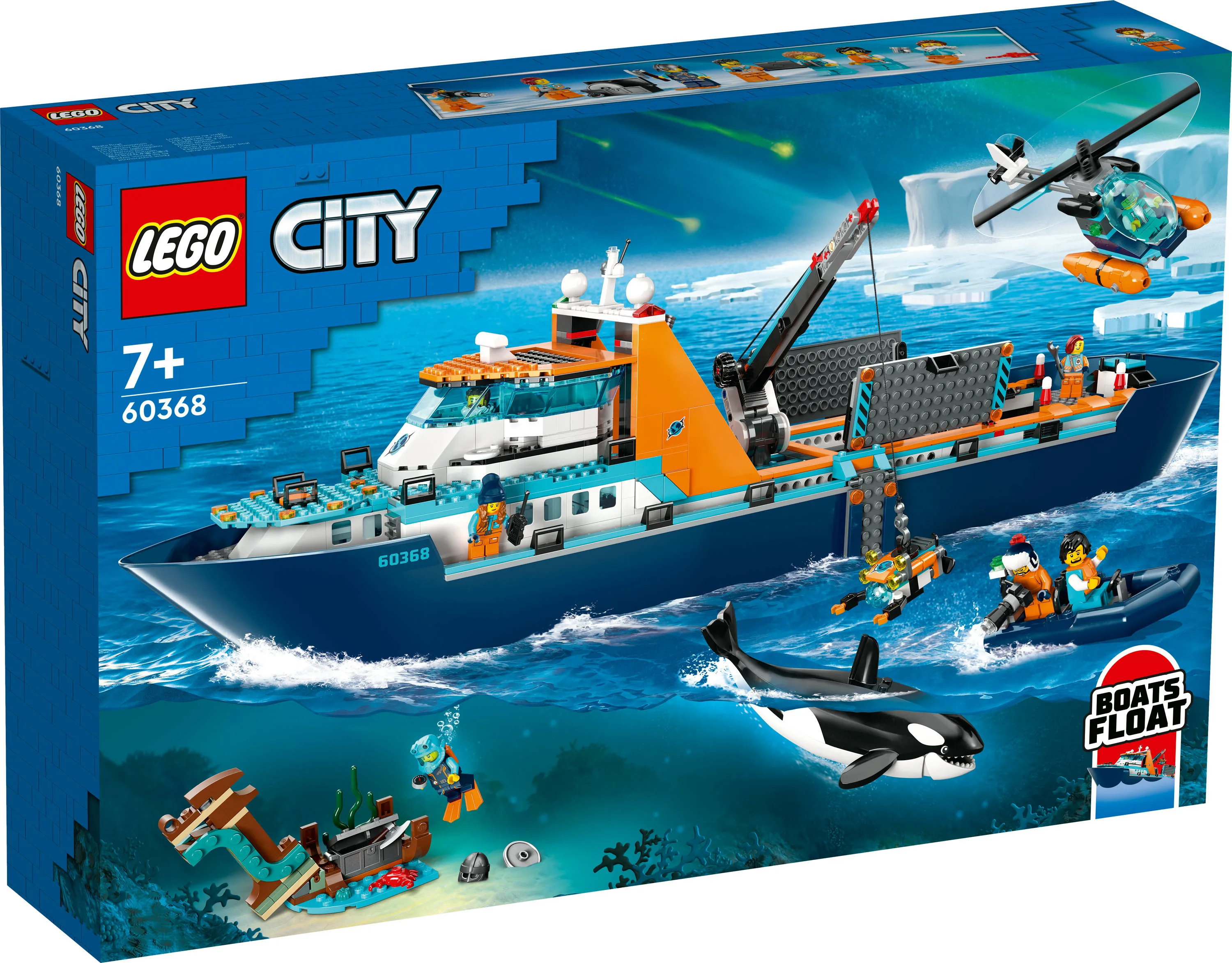 LEGO City Arktiskt utforskarfartyg 60368
