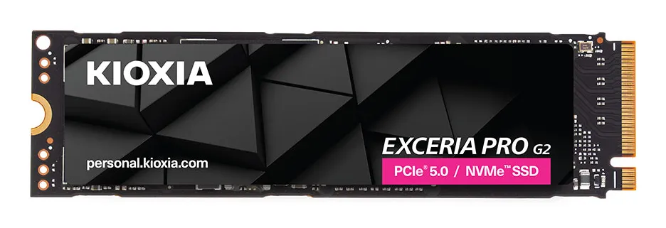 KIOXIA Exceria PRO G2 SSD 4 TB M.2 2280 PCI Express 5.0 NVMe