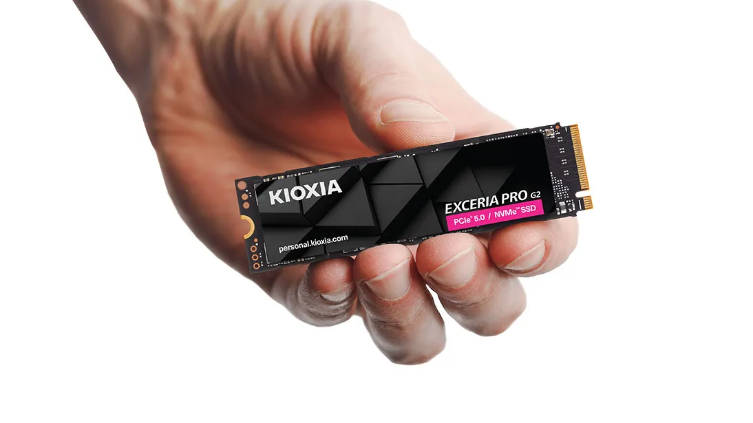 KIOXIA Exceria PRO G2 SSD 4 TB M.2 2280 PCI Express 5.0 NVMe