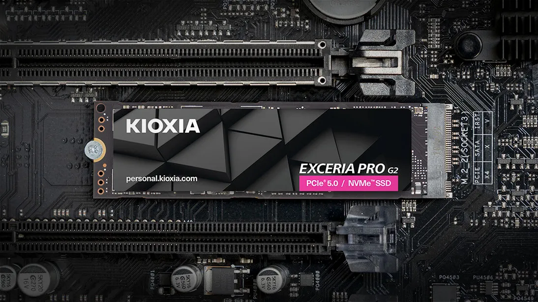 KIOXIA Exceria PRO G2 SSD 4 TB M.2 2280 PCI Express 5.0 NVMe