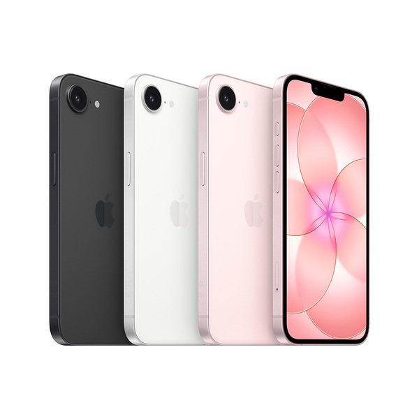 Apple iPhone 17e 256 Gt, pehme&auml;n&shy;pinkki