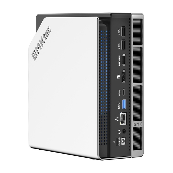 GMKtec EVO-X2 AMD Ryzen AI Max+ 395, 128GB, 128GB SSD, Win 11 Pro Mini PC, Silver