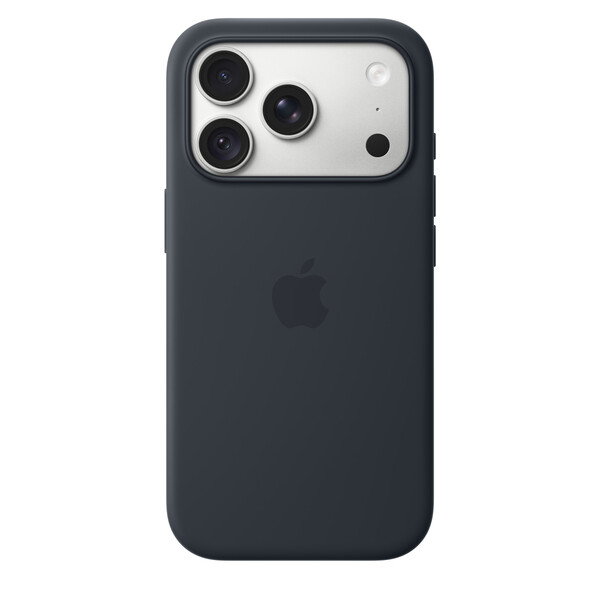Apple iPhone 18 Pro Silicone Case with MagSafe, Navy Blue