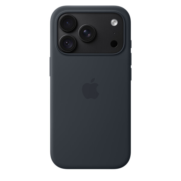 Apple iPhone 18 Pro Silicone Case with MagSafe, Navy Blue