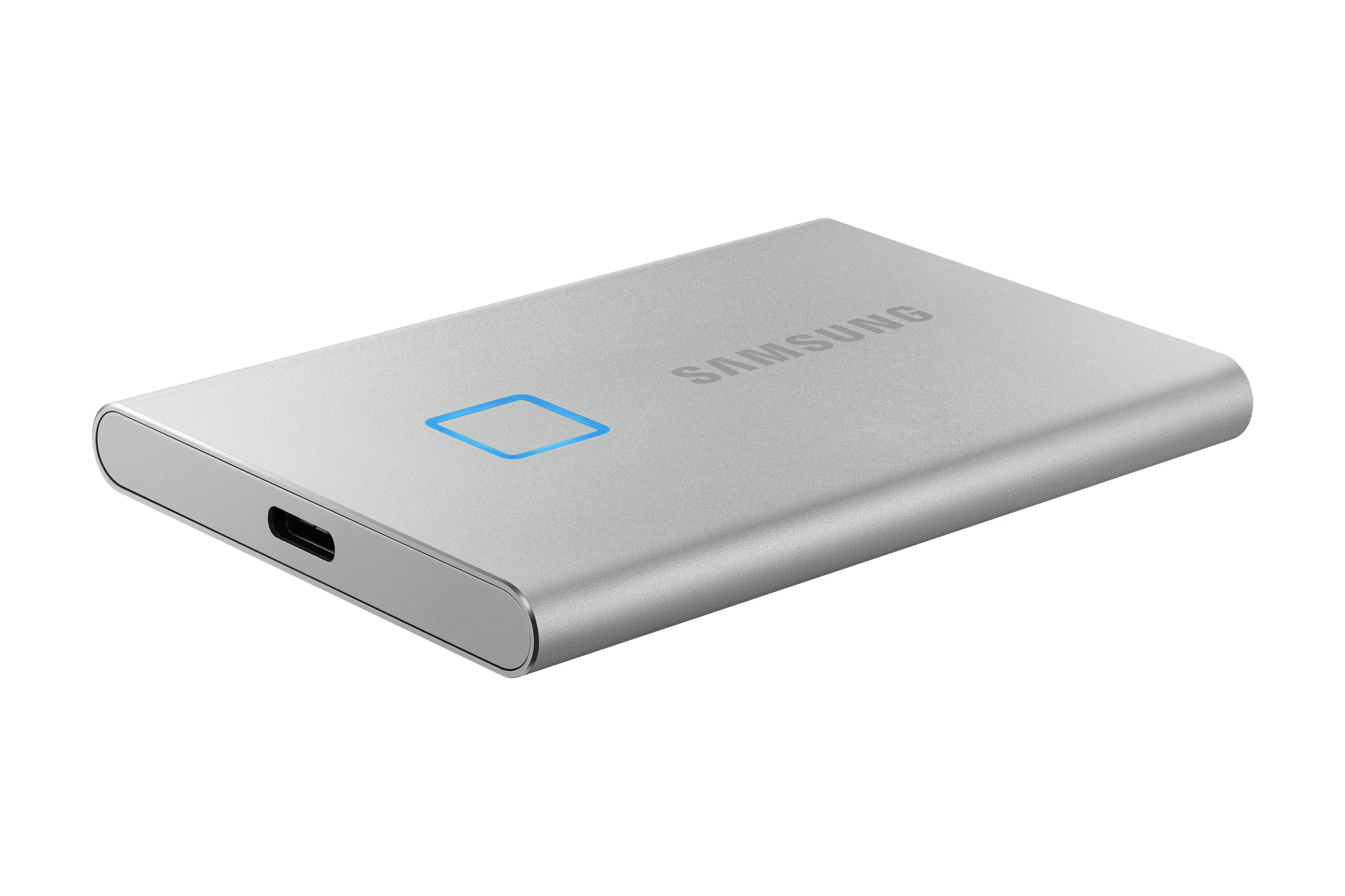 Samsung T7 Touch 500 Gt USB-C -ulkoinen SSD, Hopea