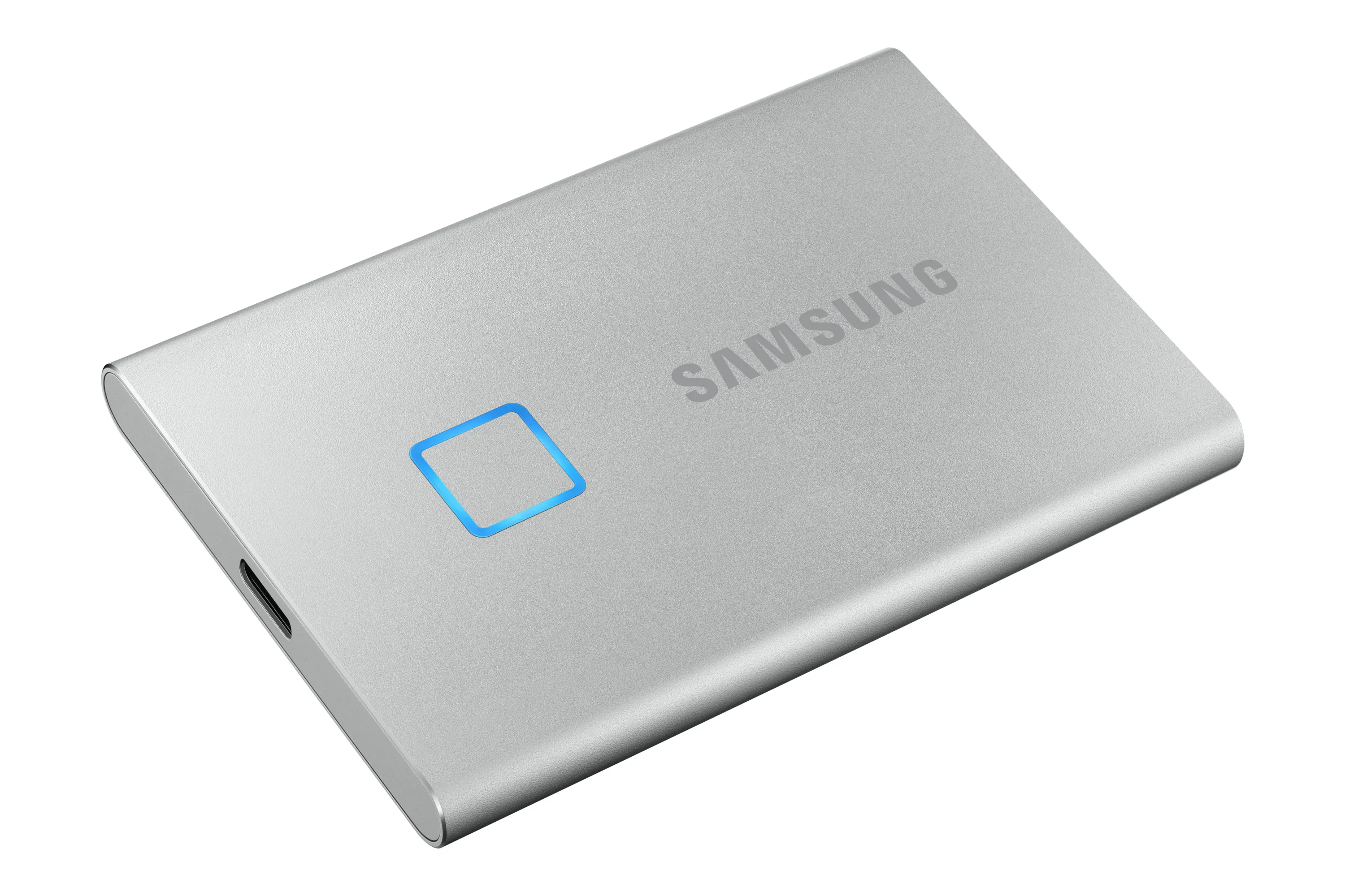 Samsung T7 Touch 500 Gt USB-C -ulkoinen SSD, Hopea