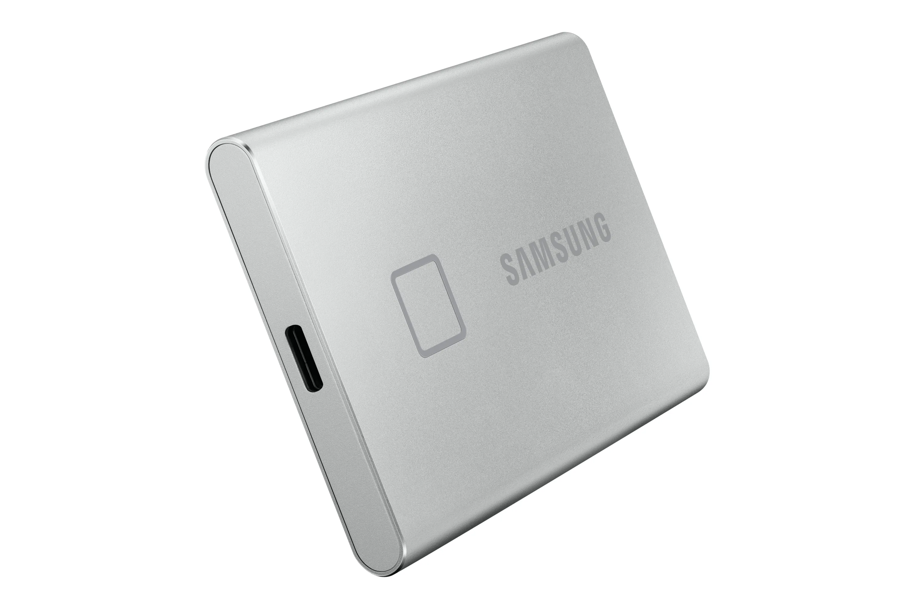 Samsung T7 Touch 500 Gt USB-C -ulkoinen SSD, Hopea
