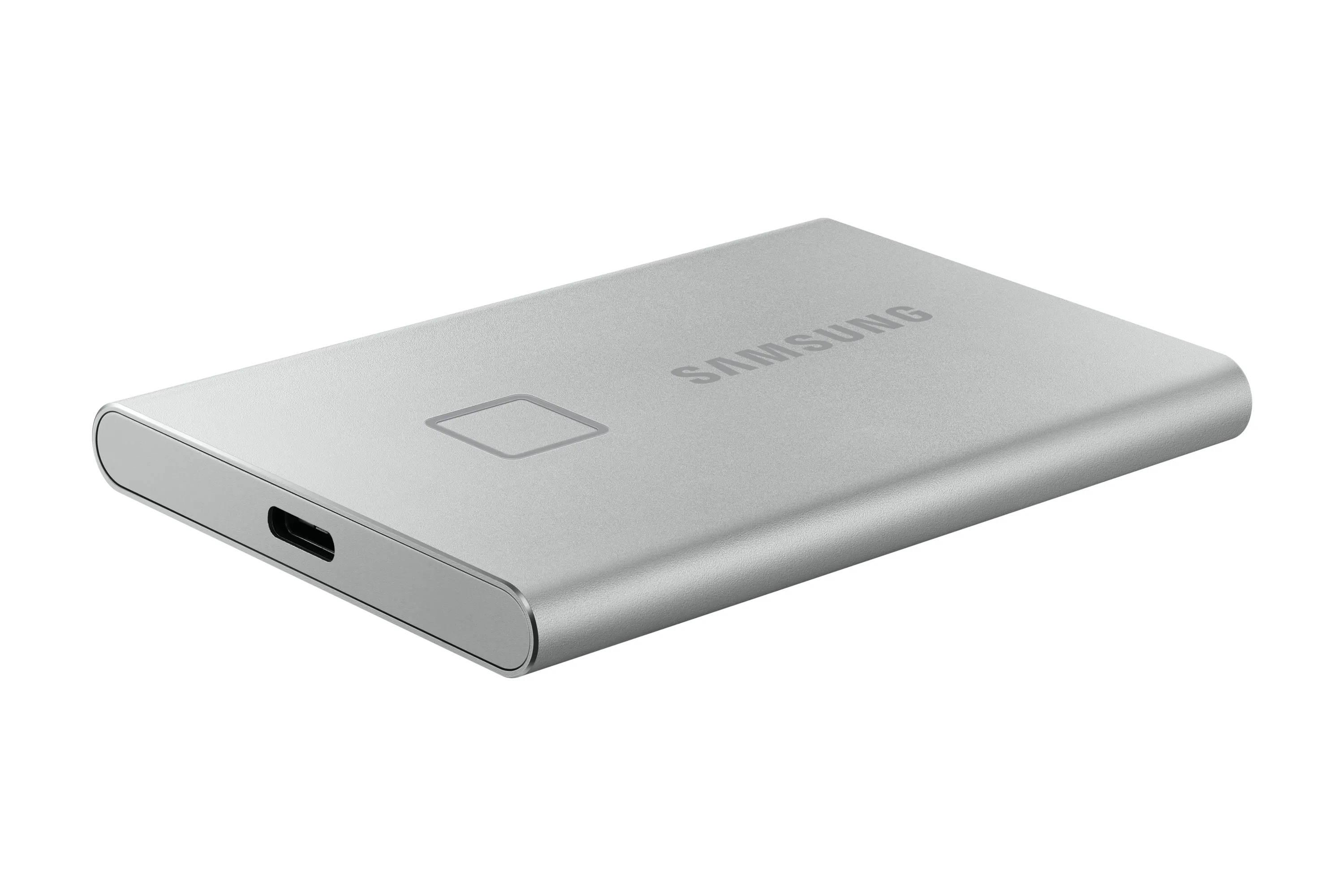 Samsung T7 Touch 500 Gt USB-C -ulkoinen SSD, Hopea