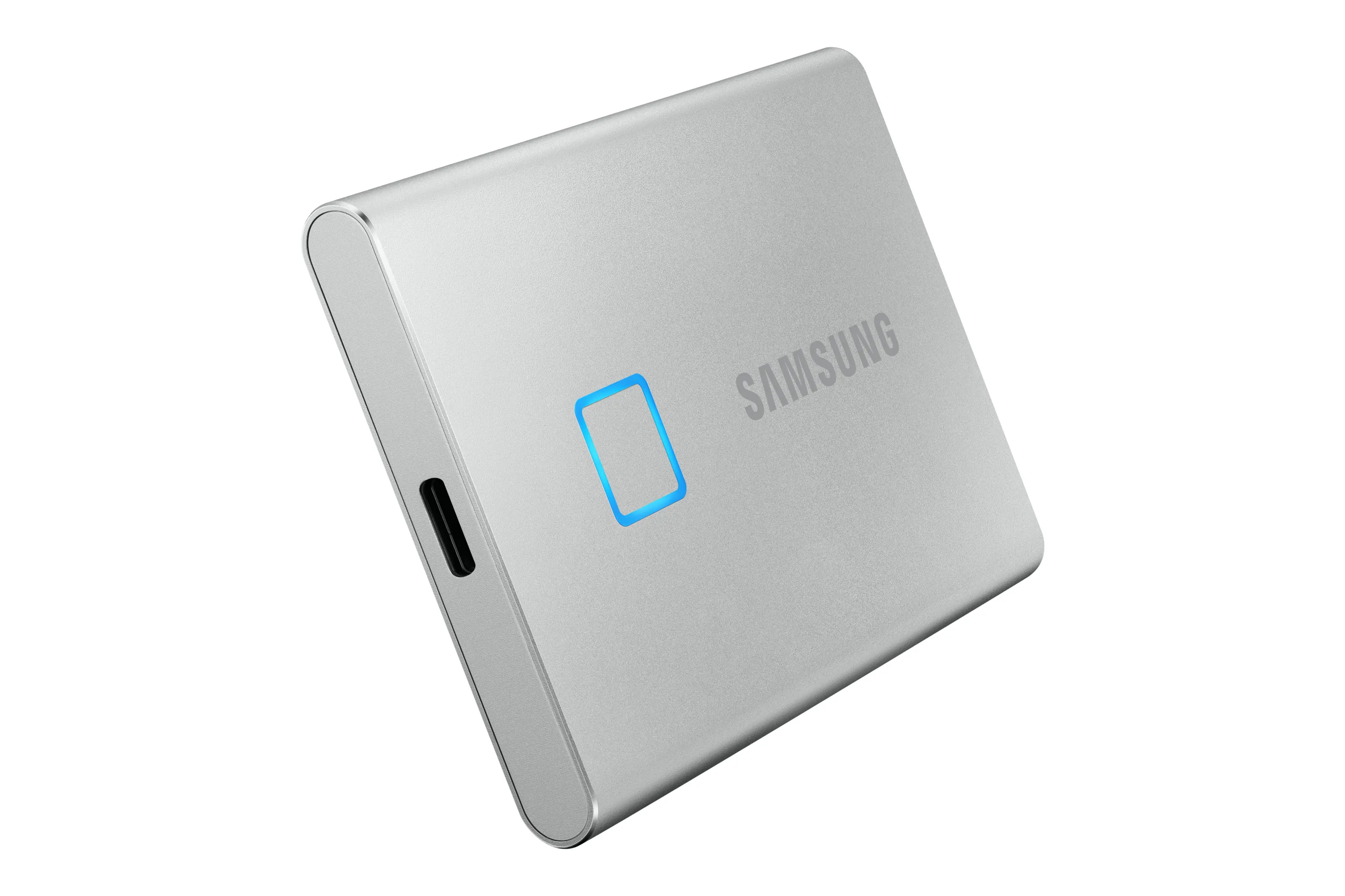 Samsung T7 Touch 500 Gt USB-C -ulkoinen SSD, Hopea