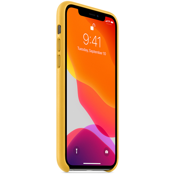 Apple iPhone 11 Pro - l&auml;derskal, Citrongul