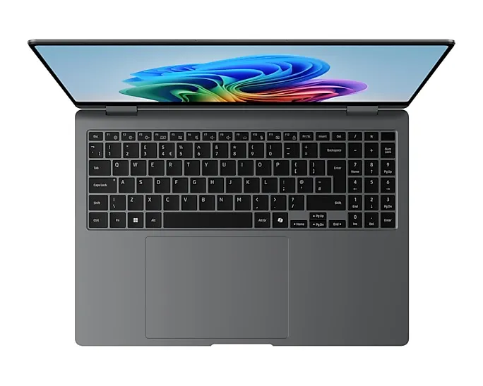 Samsung Galaxy Book5 Pro 360 16" Ultra 7 258V, 32 Gt, 1 Tt, Arc 140V, Win 11 Pro -kannettava, harmaa