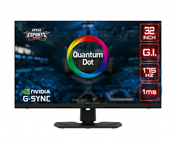 MSI 32" Optix MPG321QRF, QHD, IPS - gamingsk&auml;rm