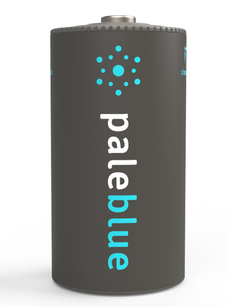 Pale Blue Li-Ion Rechargeable C Battery 2 pack of C Cell with 2x1 charging cable