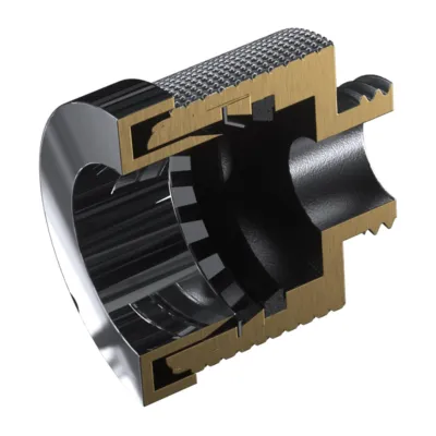 Phanteks Glacier EZ-Fit F16G1/4, 16mm Soft / Hard Tube Fitting, Chrome Phanteks Glacier EZ-Fit F16G1/4, 16mm Soft / Hard Tube Fitting, Chrome