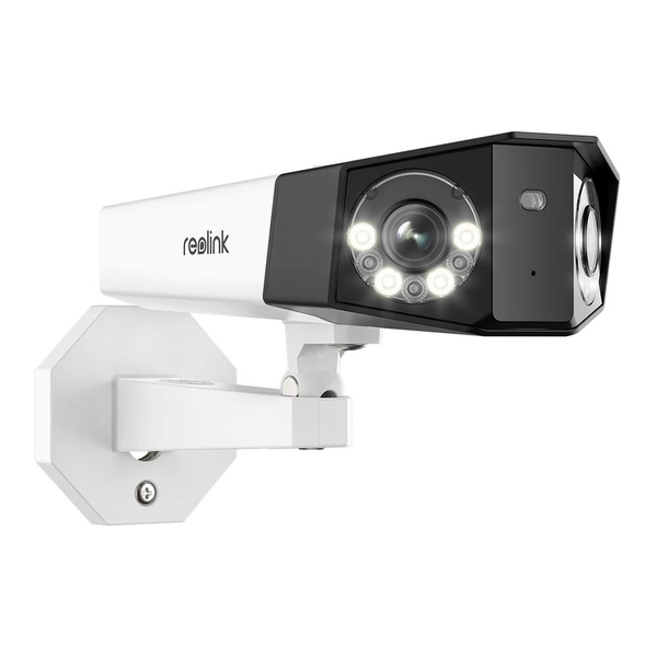 Reolink Smart 2K PoE camera with dual lenses, white - &ouml;vervakningskamera