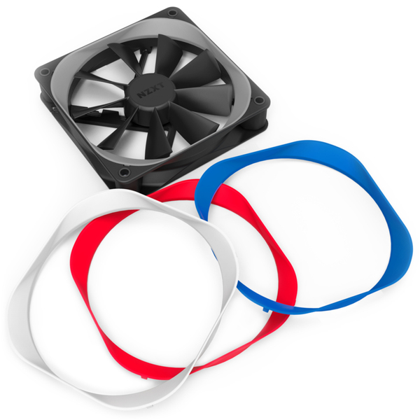 NZXT Aer Flow, 140mm - case fan, black
