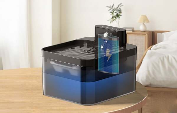 ROJECO RYSJFX-2k Wireless Smart Pet Water Fountain, 2.2 L