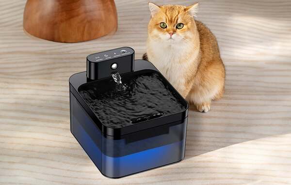 ROJECO RYSJFX-2k Wireless Smart Pet Water Fountain, 2.2 L