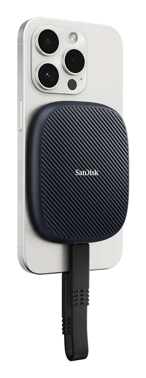 SanDisk Portable SSD 1TB External SSD with USB-C, Rugged, Water Resistant, Blue