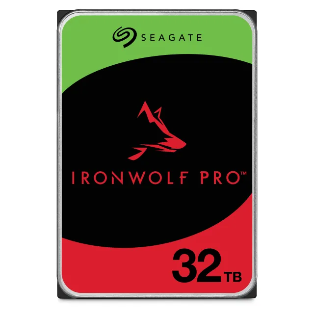 Seagate IronWolf Pro 3.5" 32TB, 7200 RPM, 512MB, 550 WRL, SATA III Hard Drive for NAS