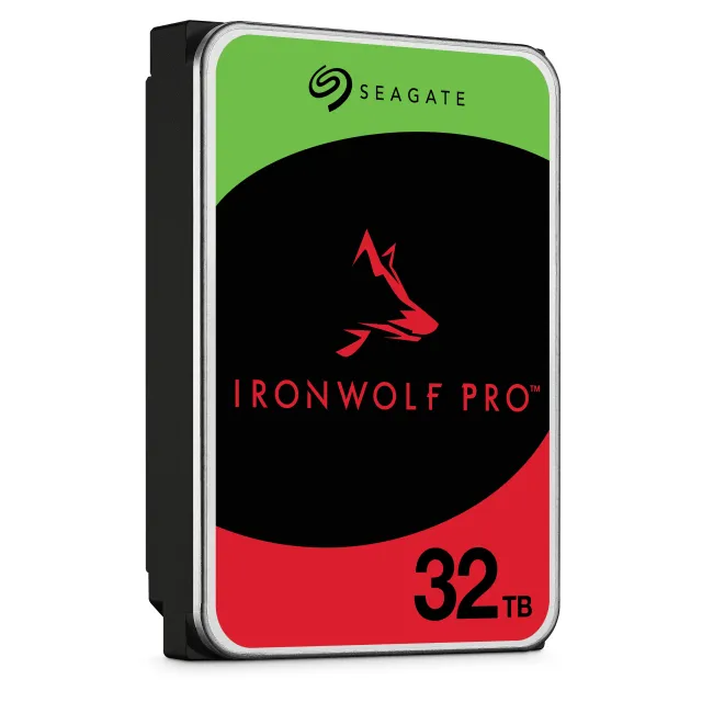 Seagate IronWolf Pro 3.5" 32TB, 7200 RPM, 512MB, 550 WRL, SATA III Hard Drive for NAS