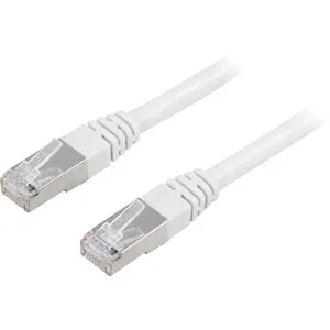 Deltaco Cat6 U/UTP - network cable, 0.5 m, White