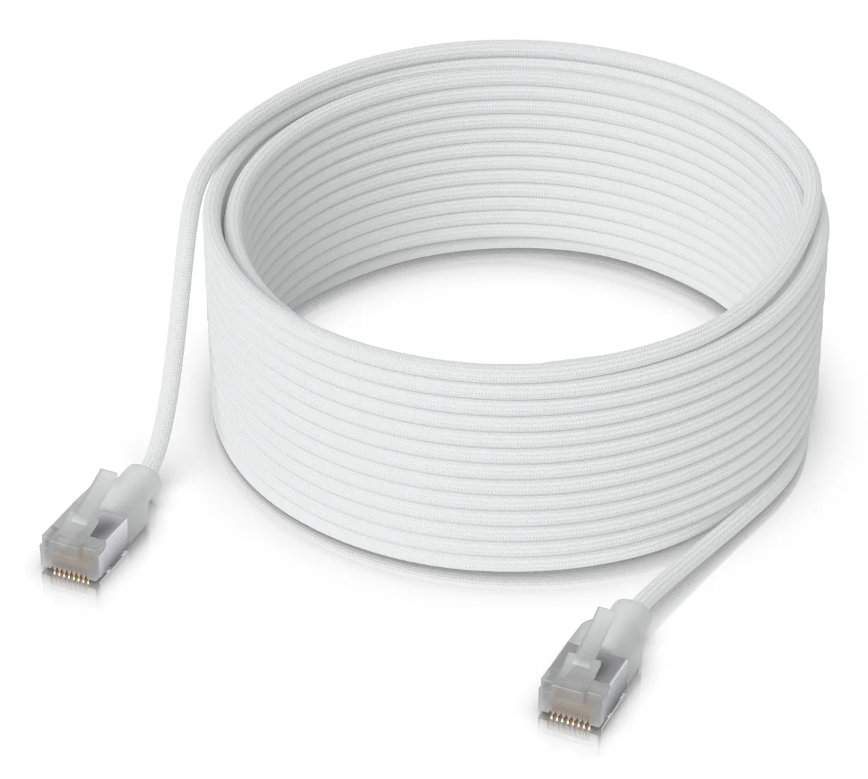 Ubiquity Cat6a RJ45 15m -verkkokaapeli, valkoinen