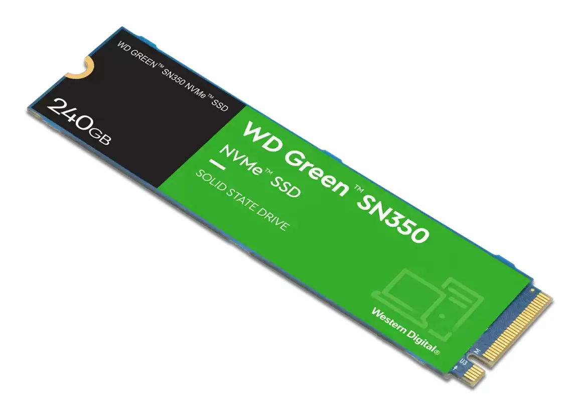 WD Green SN350 240GB M.2 PCIe 3.0 x4 NVMe SSD